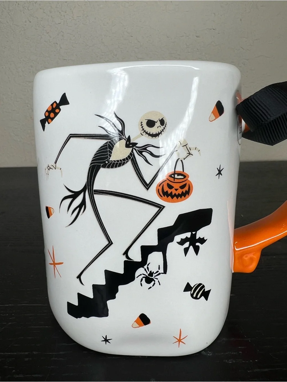 NEW Rae Dunn The Nightmare Before Christmas Jack Skellington Halloween Mug